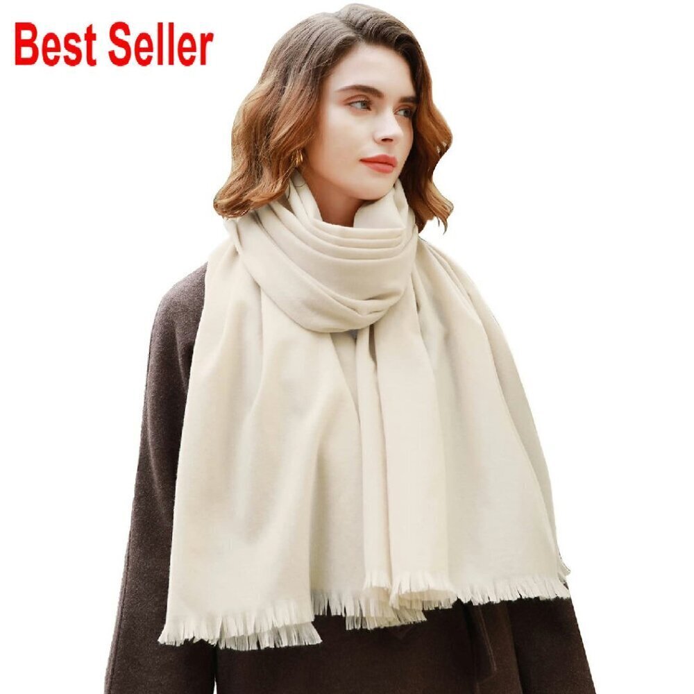Pashmina Shawl Wrap Elegant Evening Winter Scarf Soft Cashmere-Like Fabric
